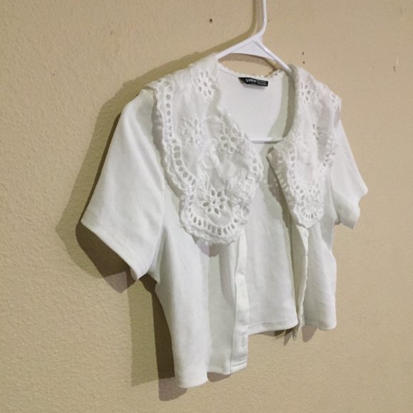 Shein White Top - Picture 5 of 7